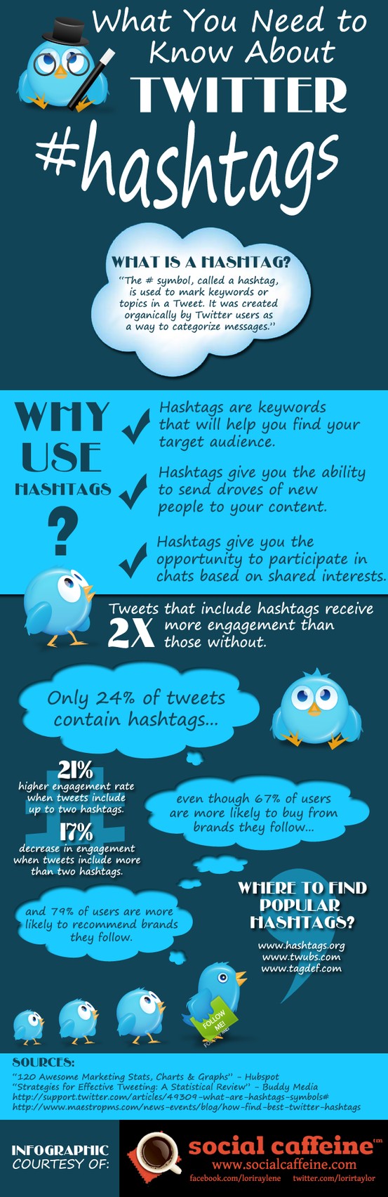 Twitter Hashtag Infographic