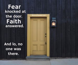 Fear Knocked - Faith Answered